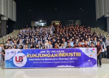 SMK NU Ungaran Belajar Dunia Penyiaran di UB Medcom