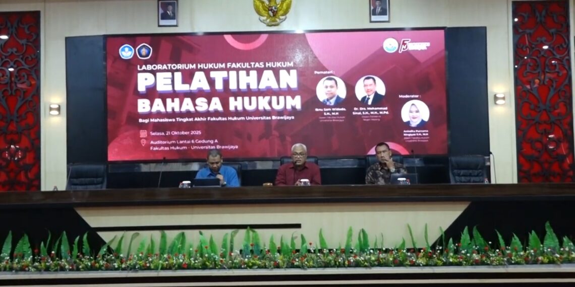 Pelatihan Bahasa Hukum Asah Profesionalisme Mahasiswa