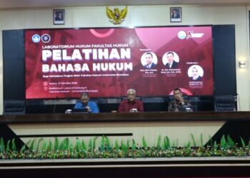 Pelatihan Bahasa Hukum Asah Profesionalisme Mahasiswa