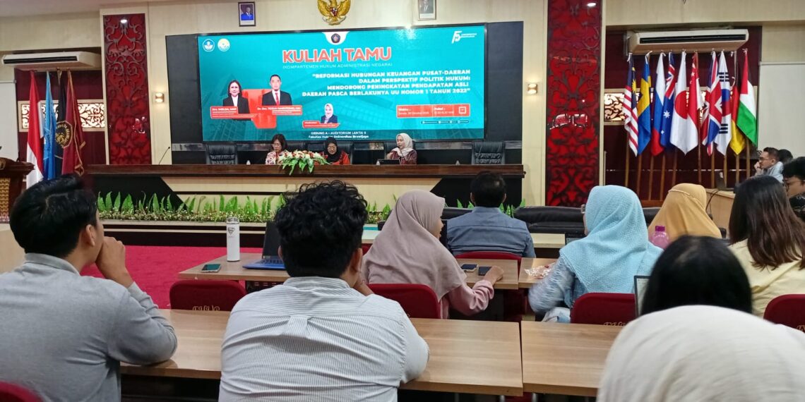 FH UB Bahas Reformasi Keuangan Pusat-Daerah Dorong Kemandirian Fiskal