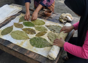Workshop Ecoprint Berbasis Flora Pantai, Dukung Kapasitas Ekraf Perempuan Kawasan Konservasi BSTC