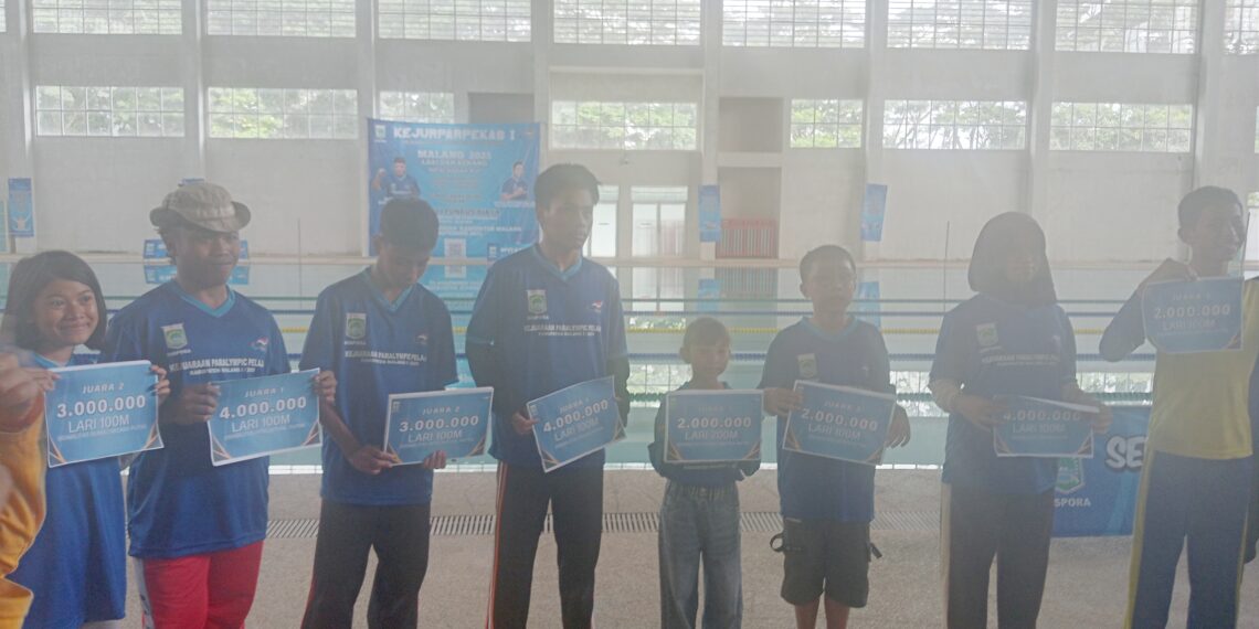 NPCI Malang Sukses Gelar Kejuaraan Lari dan Renang Disabilitas