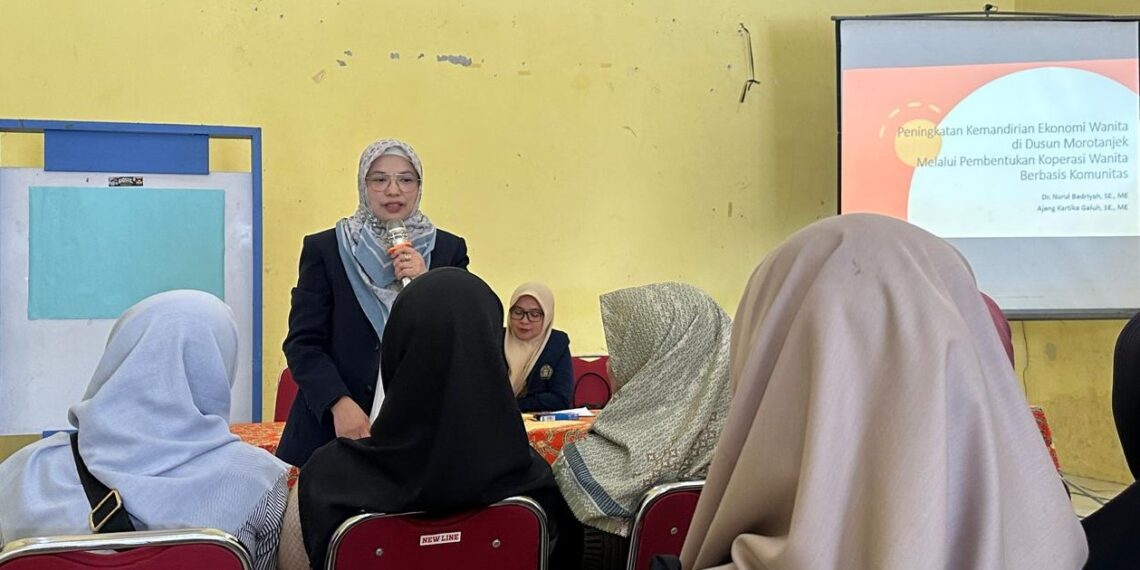 Sokong Kemandirian Ekonomi Perempuan Morotanjek, UB Bentuk Kopwan Berbasis Komunitas 