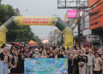 Brawijaya Clean Up Wujudkan Kediri Bersih dan Sehat