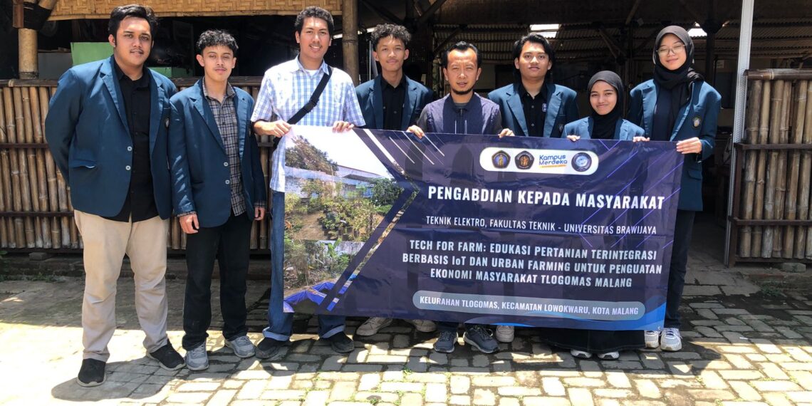 Tech for Farm Efisienkan Urban Farming Taman TOGA Ngguyangan Tlogomas