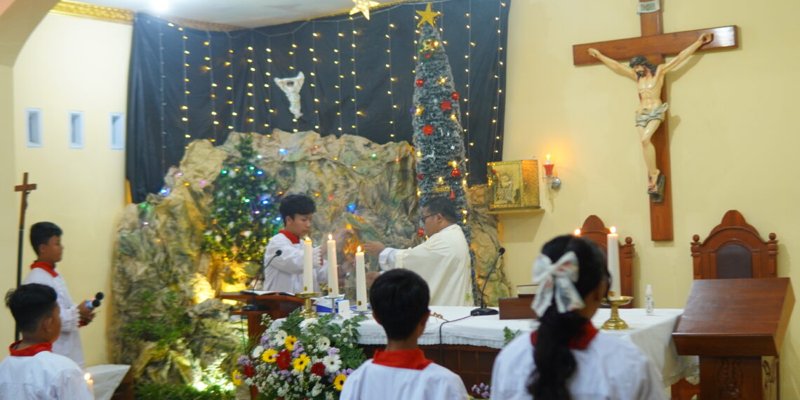 Menengok Malam Natal 2025 di Stasi Majang Tengah