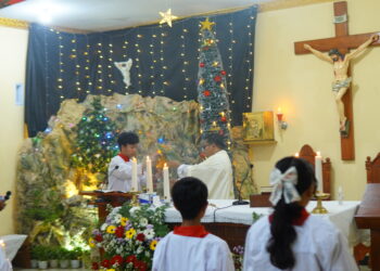 Menengok Malam Natal 2025 di Stasi Majang Tengah