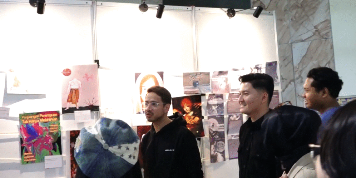 16 HAKTP Syrene Exhibition BEM FISIP UB Tekankan Urgensi Isu Kekerasan