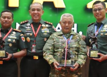 Danrem 083/ Bdj Acungi Jempol, Kodim 0818/Malang-Batu Borong Penghargaan TMMD Nasional