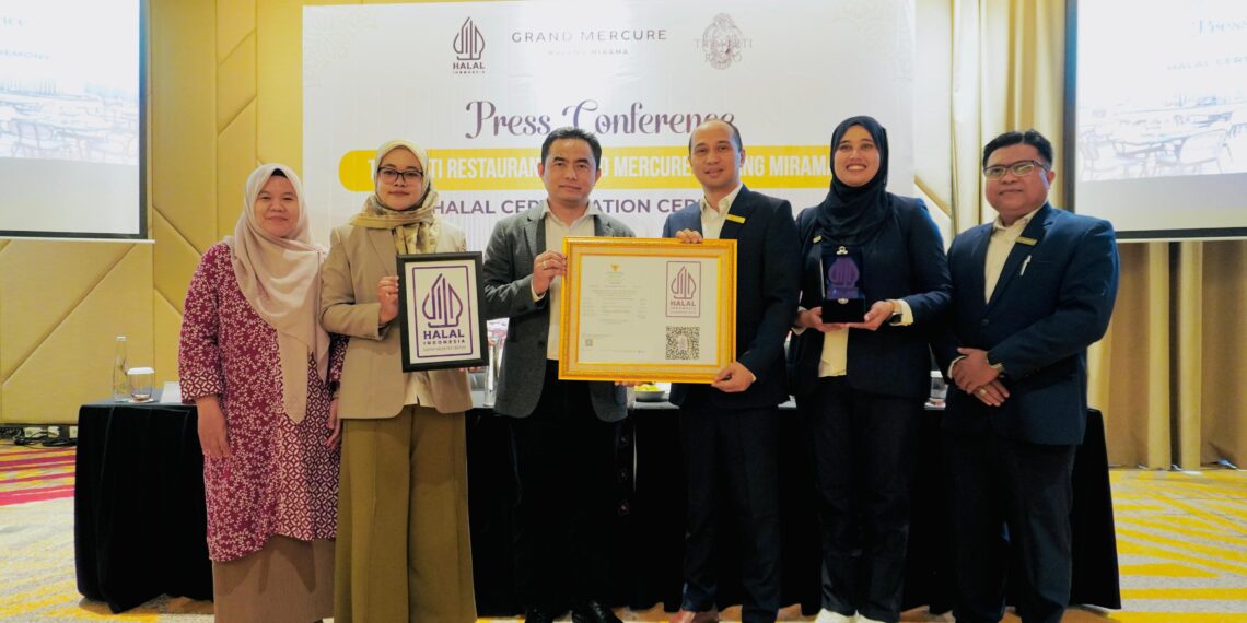 Trimurti Restaurant Grand Mercure Malang Mirama Raih Sertifikasi Halal