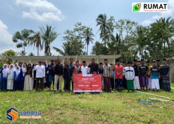 Tepat Tahun Baru, RUMAT Indonesia Wujudkan Sedekah Jariyah Sumur Bor Melalui SAHDHU
