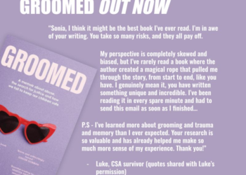 5 Buku Membaca Luka, Mencegah Grooming Sejak Dini