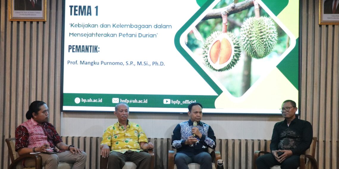 Wujudkan Durian Komoditas Primadona Nasional, FP UB Luncurkan Kelompok Kajian Durian Nusantara