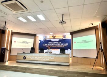 Komitmen Integritas, FKH UB Canangkan ZI 2026