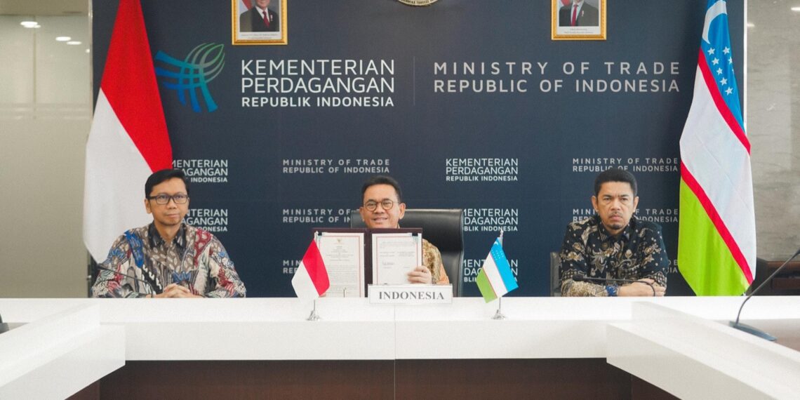 Indonesia–Uzbekistan Mulai Negosiasi Perdagangan Bebas