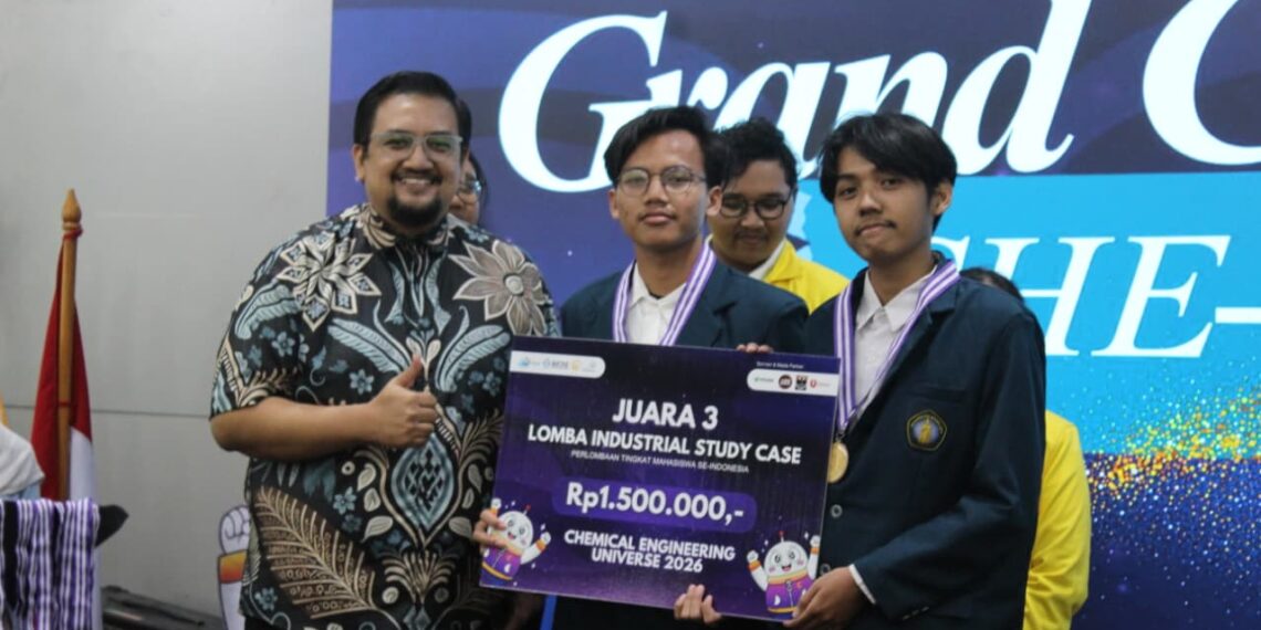 Riset Bioetanol dari Limbah Sawit Antar Mahasiswa Teknik Kimia UB Raih Juara CHEVERSE