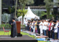 Sholat Ied di Lapangan Rektorat UB Berjalan Khidmat 