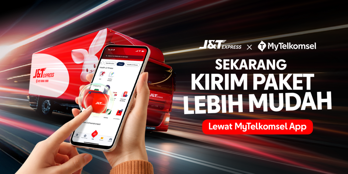 Makin Mudah, J&T Express Hadir di Aplikasi My Telkomsel