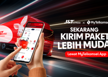 Makin Mudah, J&T Express Hadir di Aplikasi My Telkomsel