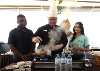 Mahasiswa Asing UMM Belajar Racik Menu Sahur Praktis