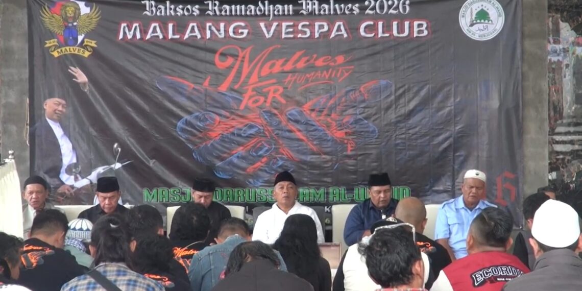 Bakti Sosial Ramadan Komunitas Vespa Malang