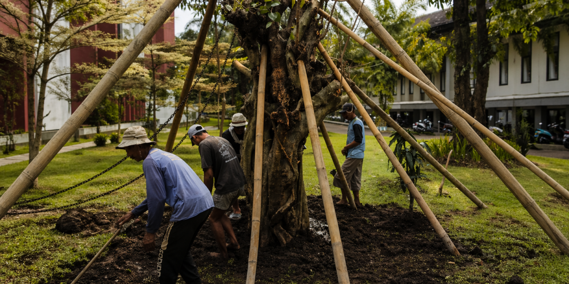 UB Tanam 42 Pohon Langka, Perkuat Komitmen Hadapi Krisis Iklim