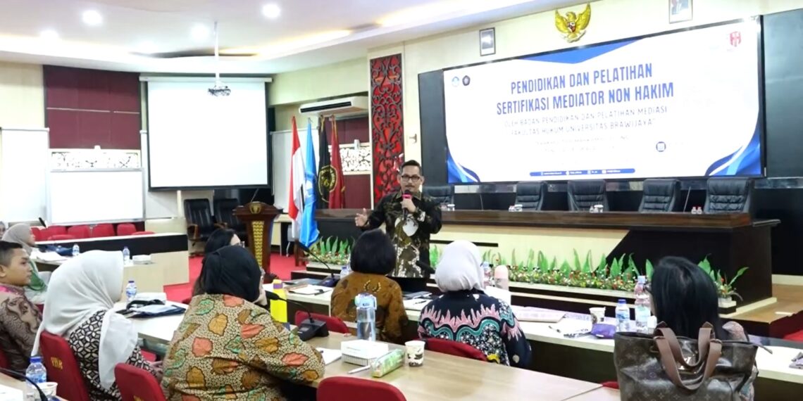 Cetak Mediator Profesional, FH UB Gelar Pelatihan Bersertifikat MA