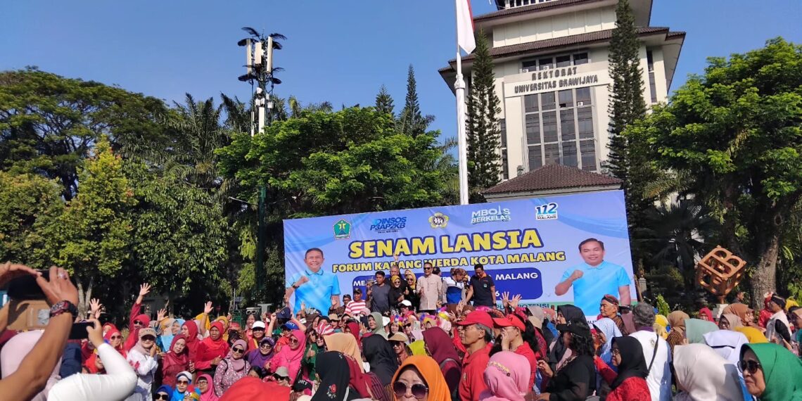 UB Fasilitasi Senam Lansia Berkebaya, 1.000 Peserta Program KLK Rayakan Kartini