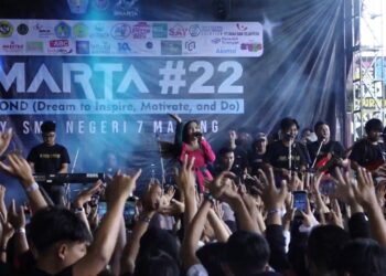 SMARTA #22 SMKN 7 Malang Pecah! Ajeng Febria hingga Dinda Laras Meriahkan Acara 