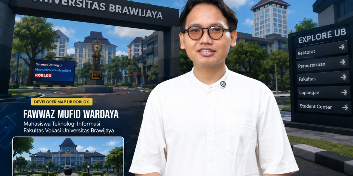 Cara Fawwaz Membawa Kampus UB ke Dunia Roblox