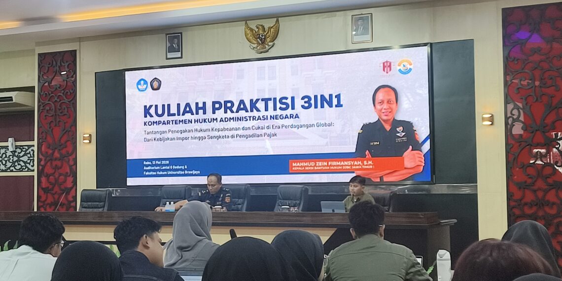 Mahasiswa FH UB Dalami Tantangan Hukum Kepabeanan dan Cukai