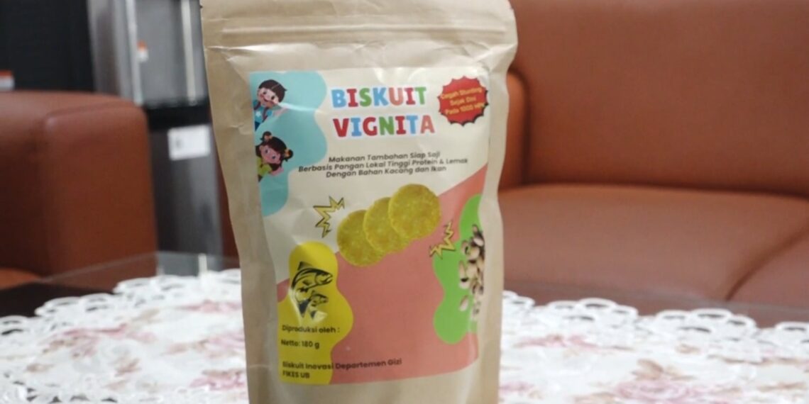 Biskuit Vignita FIKES UB Jadi Inovasi Cegah Stunting