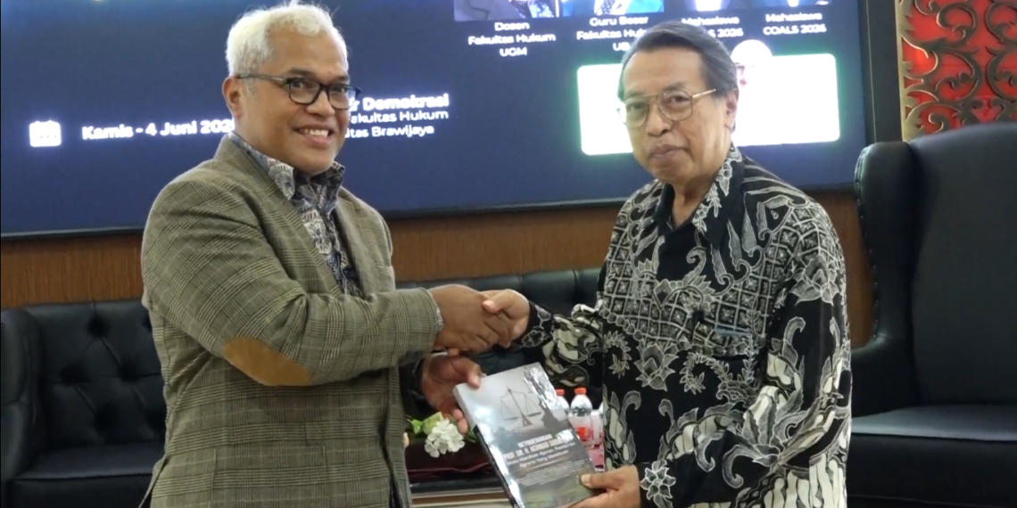 Tetap Relevan, Pemikiran Agraria Prof. Achmad Sodiki Diabadikan FH UB