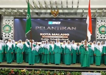 Fatayat Malang Dilantik, Siap Jawab Tantangan Digital