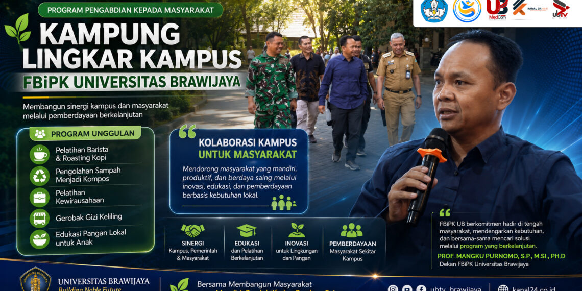 FBiPK UB Turun ke Kampung, Warga Belajar Barista hingga Kelola Sampah