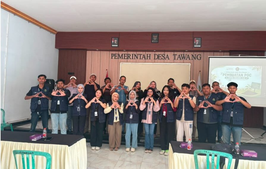 Mahasiswa KKN UB Ajak Warga Manfaatkan Limbah Jadi Pupuk Organik