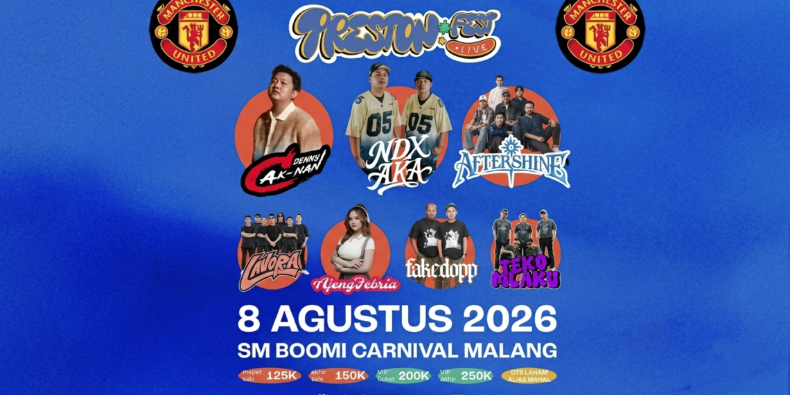 Preston Fest Live 2026 Siap Pecah, Denny Caknan hingga Aftershine Tampil