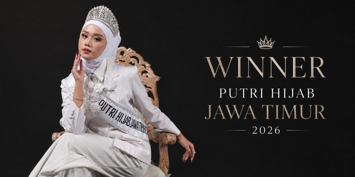 Mahkota Putri Hijab Jawa Timur, Cheryl Buktikan Layak Menang