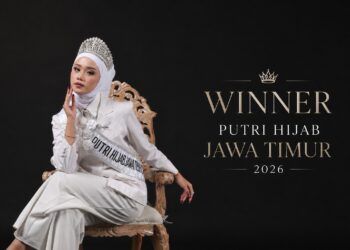 Mahkota Putri Hijab Jawa Timur, Cheryl Buktikan Layak Menang