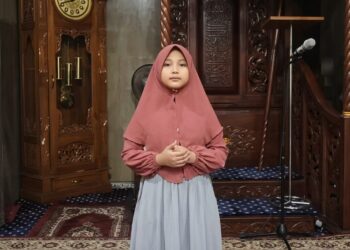 Belajar Dakwah Sejak Kelas 2 SD, Dai Cilik Vanya Bermimpi Berangkatkan Orang Tua Haji