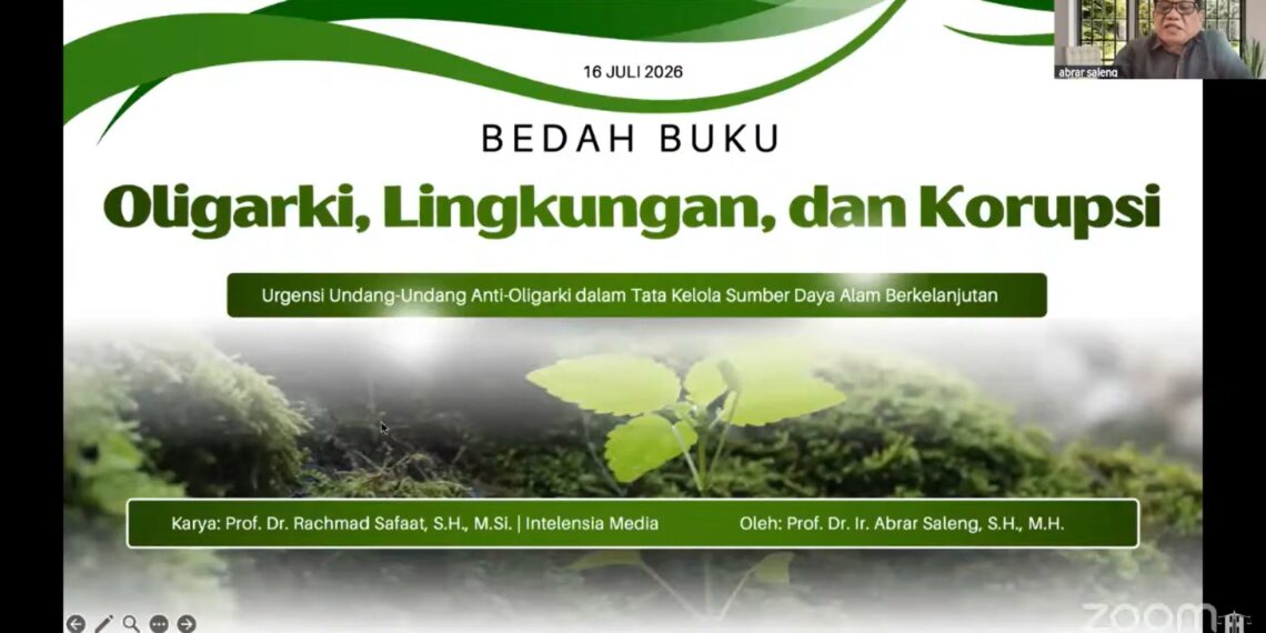 Guru Besar UB Usulkan RUU Anti Oligarki untuk Benahi Tata Kelola SDA Indonesia