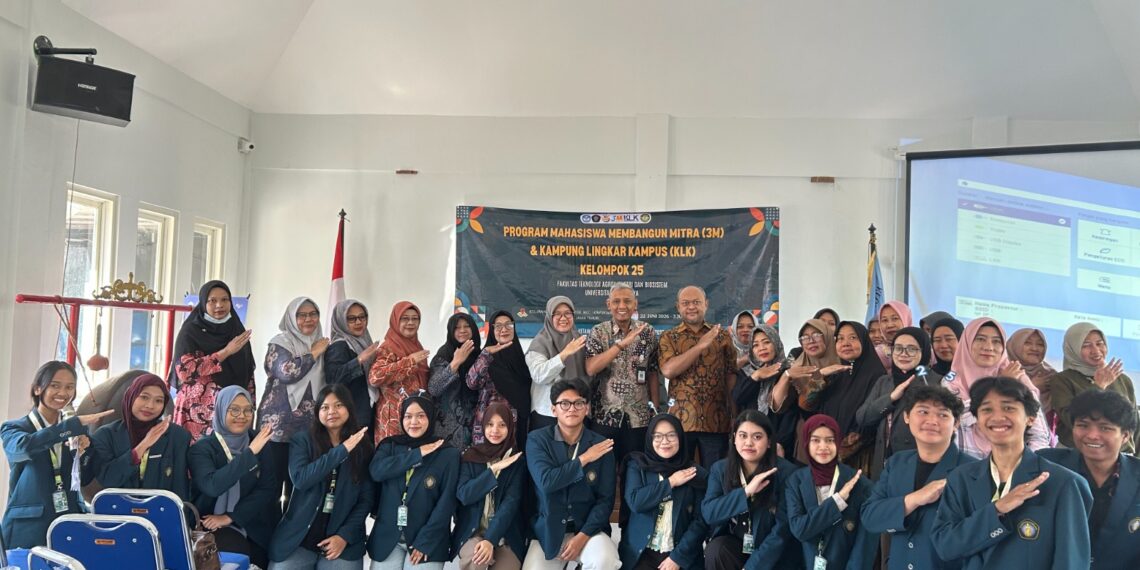 Mahasiswa FTAB UB Edukasi Ibu PKK Terapkan Keamanan Pangan Rumah Tangga