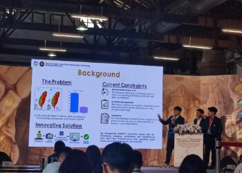 Mahasiswa FTAB UB Kenalkan PhytoTracker di Forum ASEAN