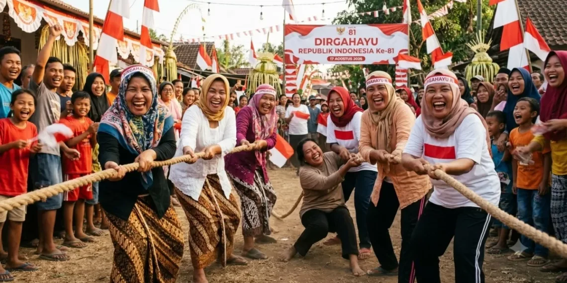 Lomba Agustusan Kreatif Bikin Warga Antusias