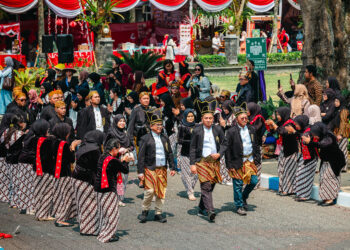 Semangat Kemerdekaan Menggema lewat Kirab Nusantara di Universitas Brawijaya