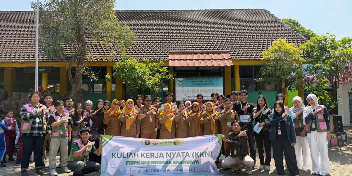 KKN UB Ajarkan Siswa SD Kelola Sampah Jadi Media Tanam
