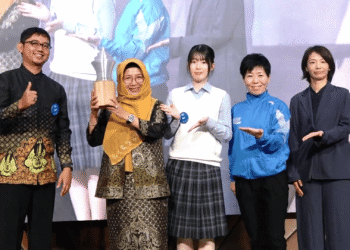 Siswa Indonesia dan Jepang Tukar Gagasan Kelola Sampah