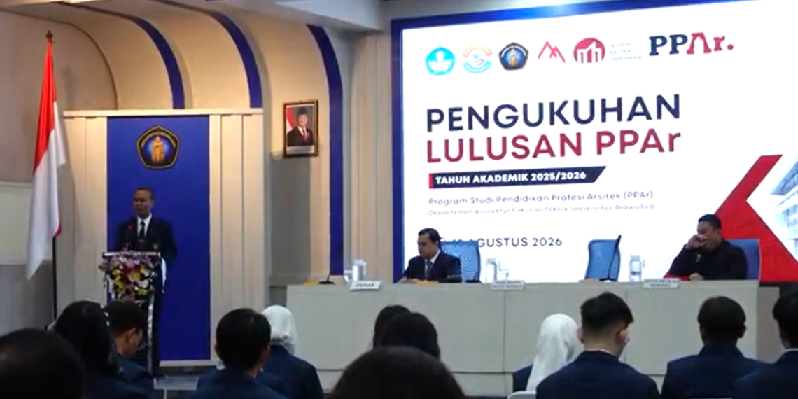 PPAR UB Siapkan Arsitek Profesional Hadapi Dunia Kerja