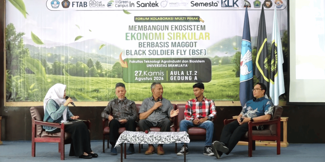 Pendanaan InsaIntek: CoE CBSA FTAB UB Wujudkan Ekosistem Ekonomi Sirkular Maggot BSF di Malang Raya