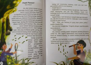 Praaak! Pyuuur! Karya Alumni UB Angkat Tradisi Berburu Belalang Banyuwangi Lewat Buku Anak